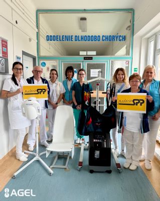 Vďaka Nadácii SPP pribudli na oddelení dlhodobo chorých v Kežmarku nové zdravotnícke pomôcky