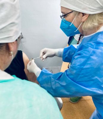Vo vakcinačnom centre kežmarskej nemocnice je možnosť  očkovania bez registrácie